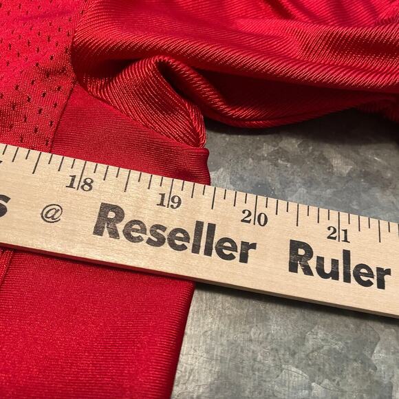 Vintage Jack Frost # 31 Football Jersey Mens Medium Rawlings Red - Picture 15 of 16